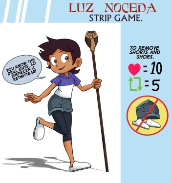 [Succubi samus] Luz Noceda Strip Game cover