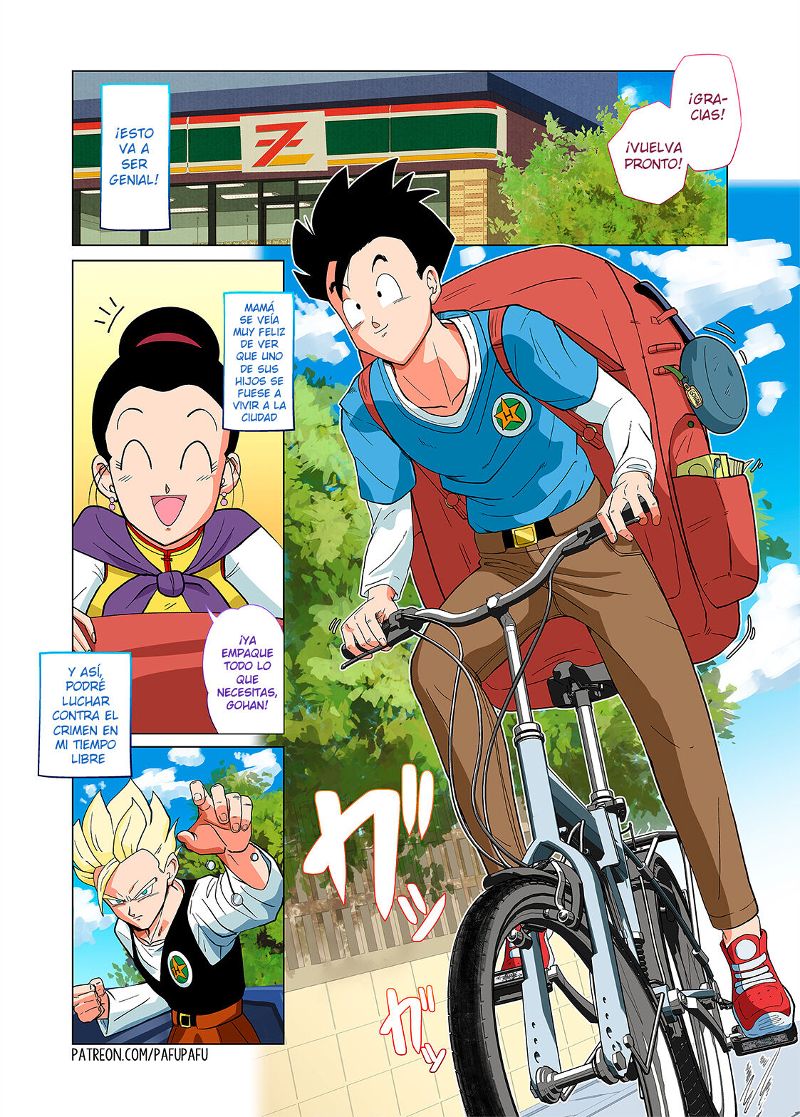 Gohan vs Erasa! page 4 full