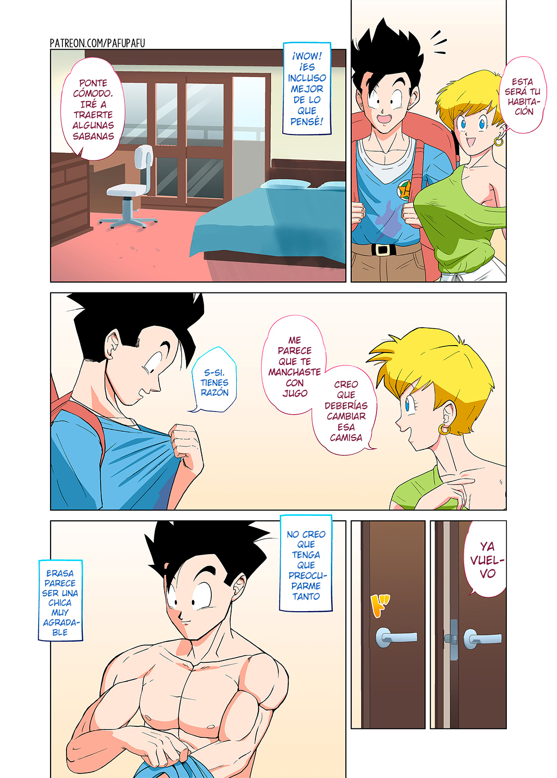 Gohan vs Erasa! page 8 full