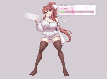 [Metachoke] Monika's Breast Resizer Program (DDLC) cover
