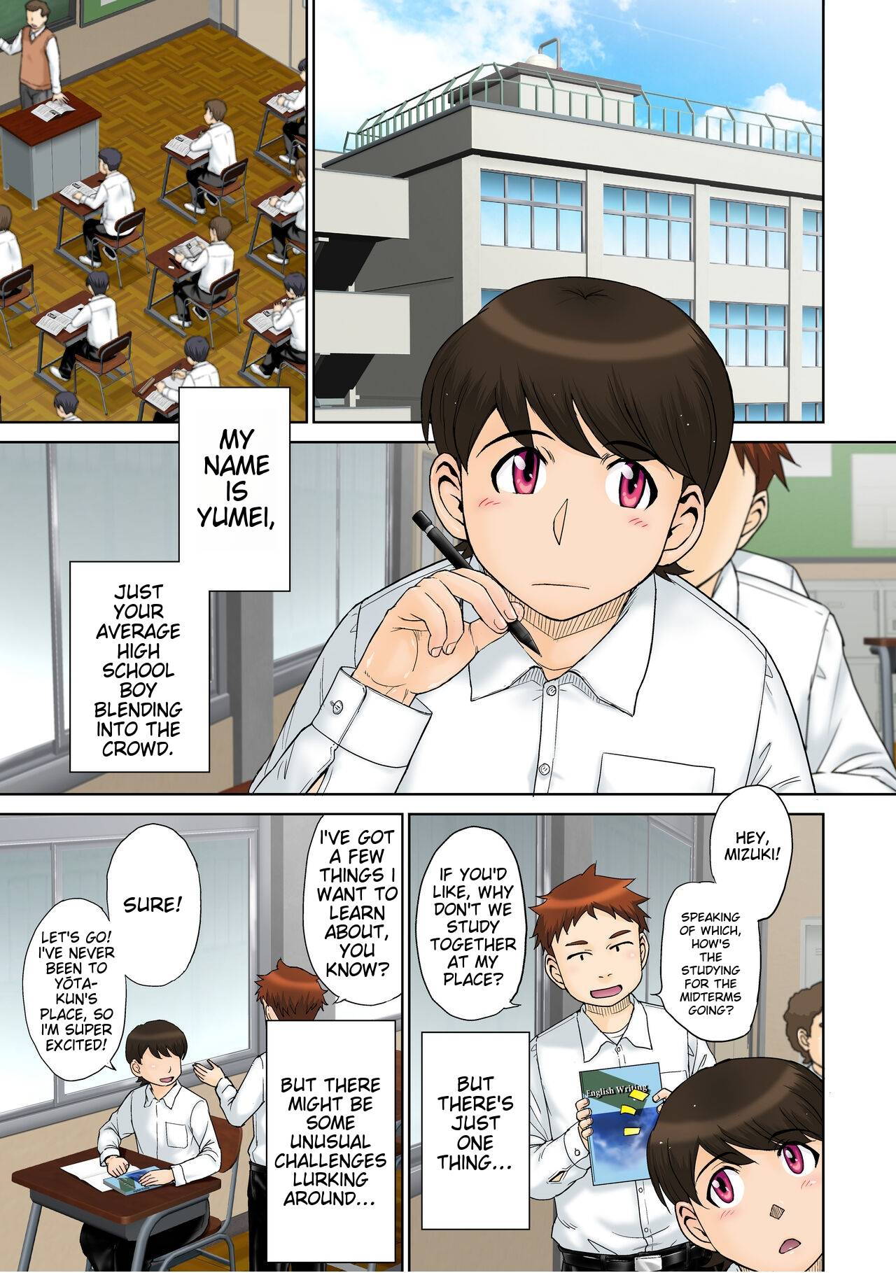 To Aru Jukujo-zuki Danshi no LoveHame Koukan-roku File 01 | A record of a Boy who likes mature women File 01 page 2 full