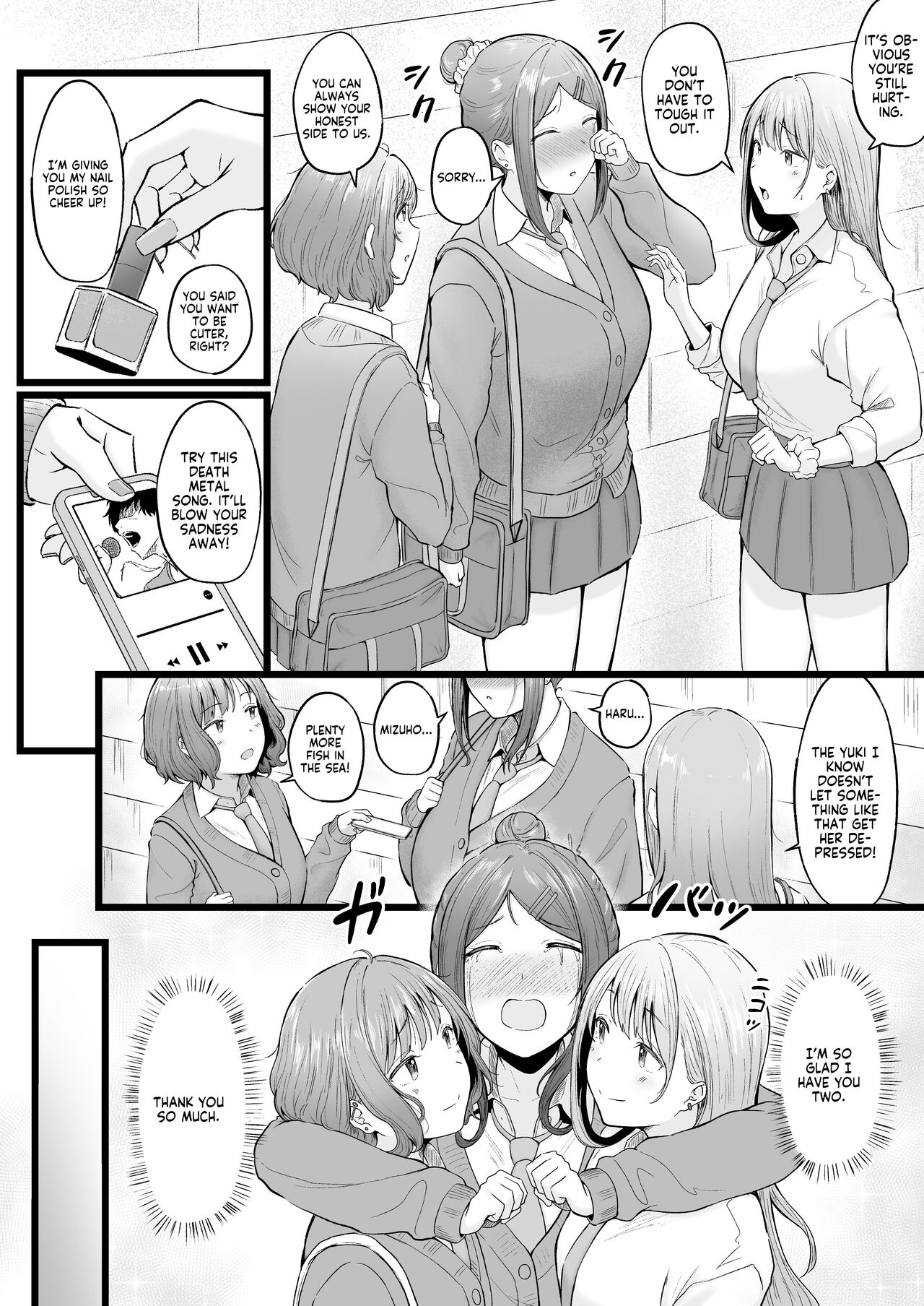 Joshiryou Kanrinin no Boku wa Gal Ryousei ni Furimawasarete masu 3 | Swayed by the Gals in the Girls' Dorm I Manage 3 page 5 full