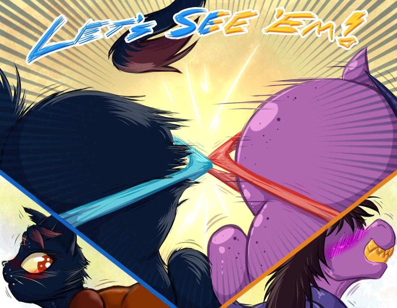 Panty Tug-of-War: Mae Borowski vs. Susie page 4 full
