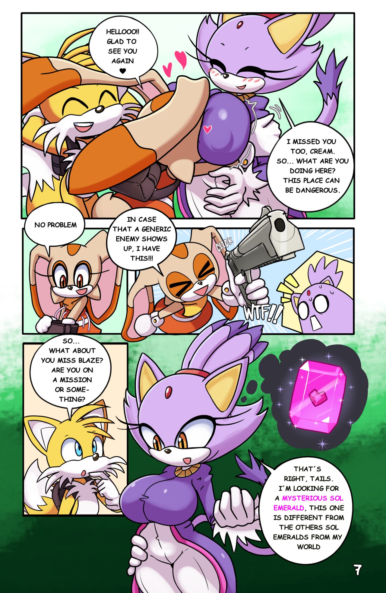 Tails Rush'd: Blazy Mix page 11 full