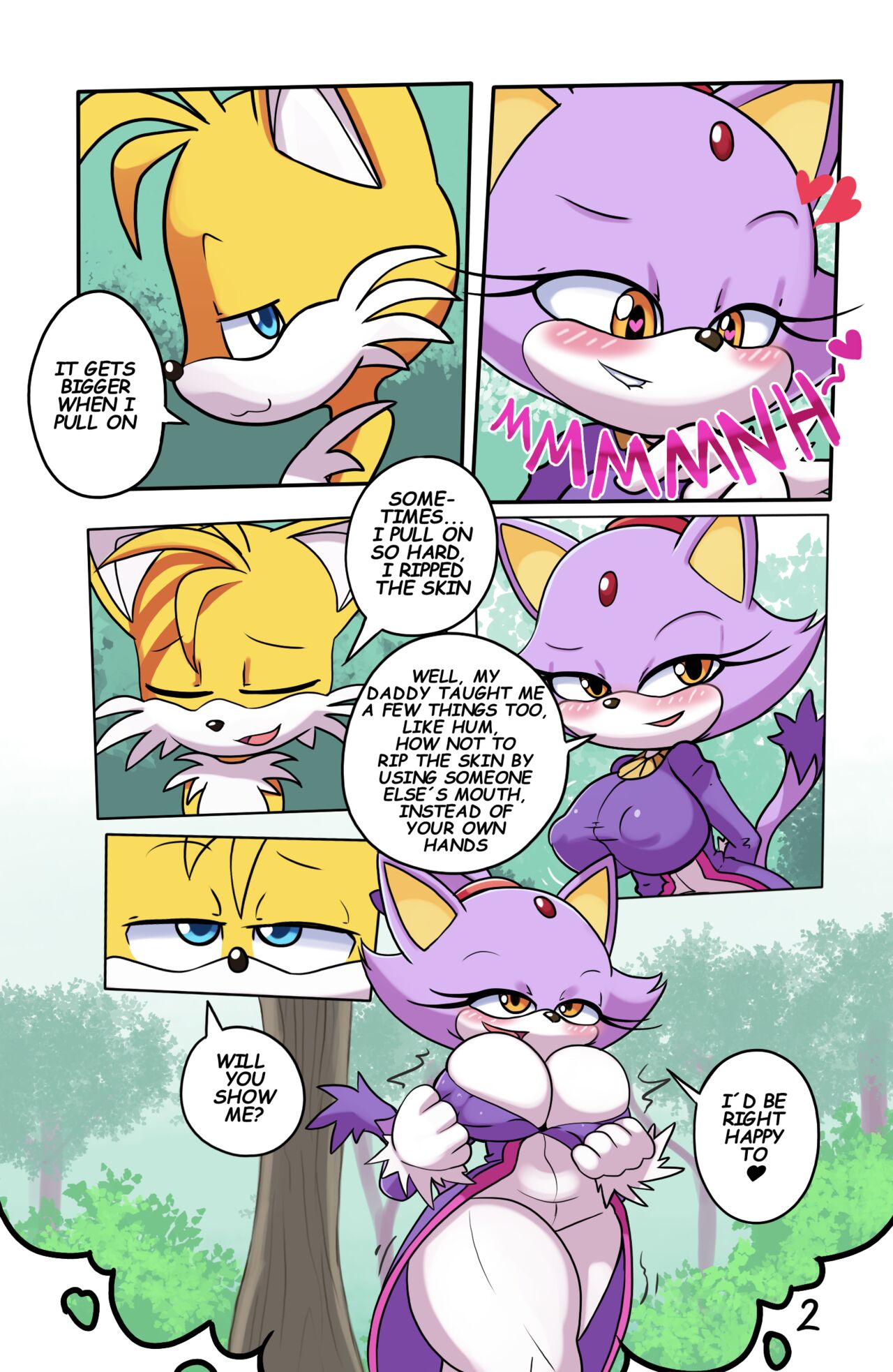 Tails Rush'd: Blazy Mix page 6 full