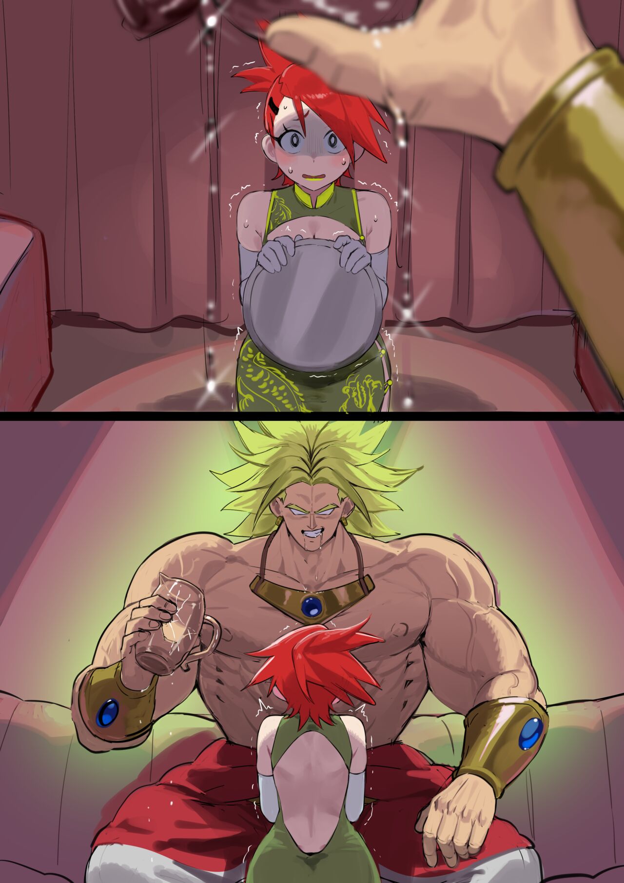 Foster's Home for Imaginary Friends / Dragon Ball Super - BROLY X Frankie page 1 full