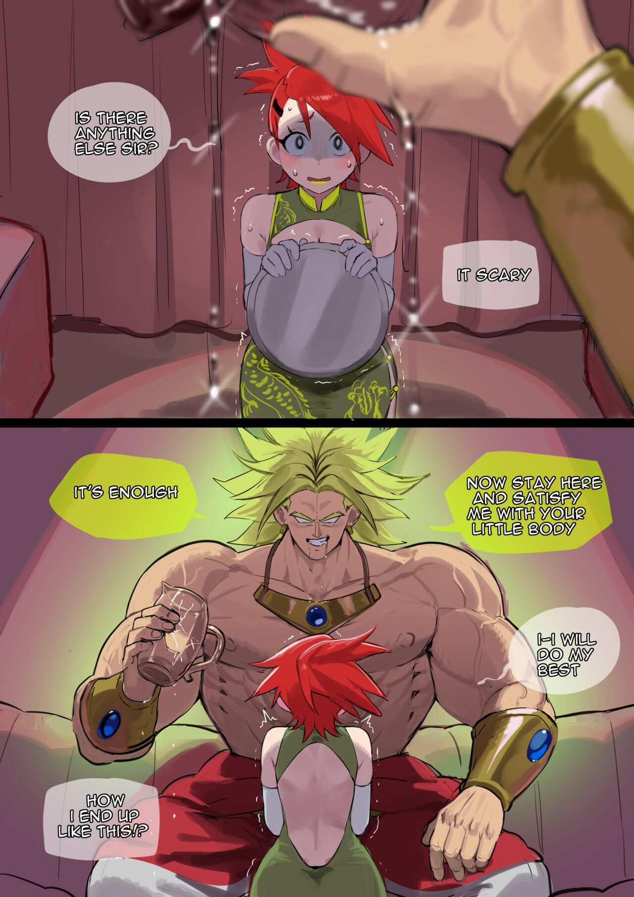 Foster's Home for Imaginary Friends / Dragon Ball Super - BROLY X Frankie page 2 full