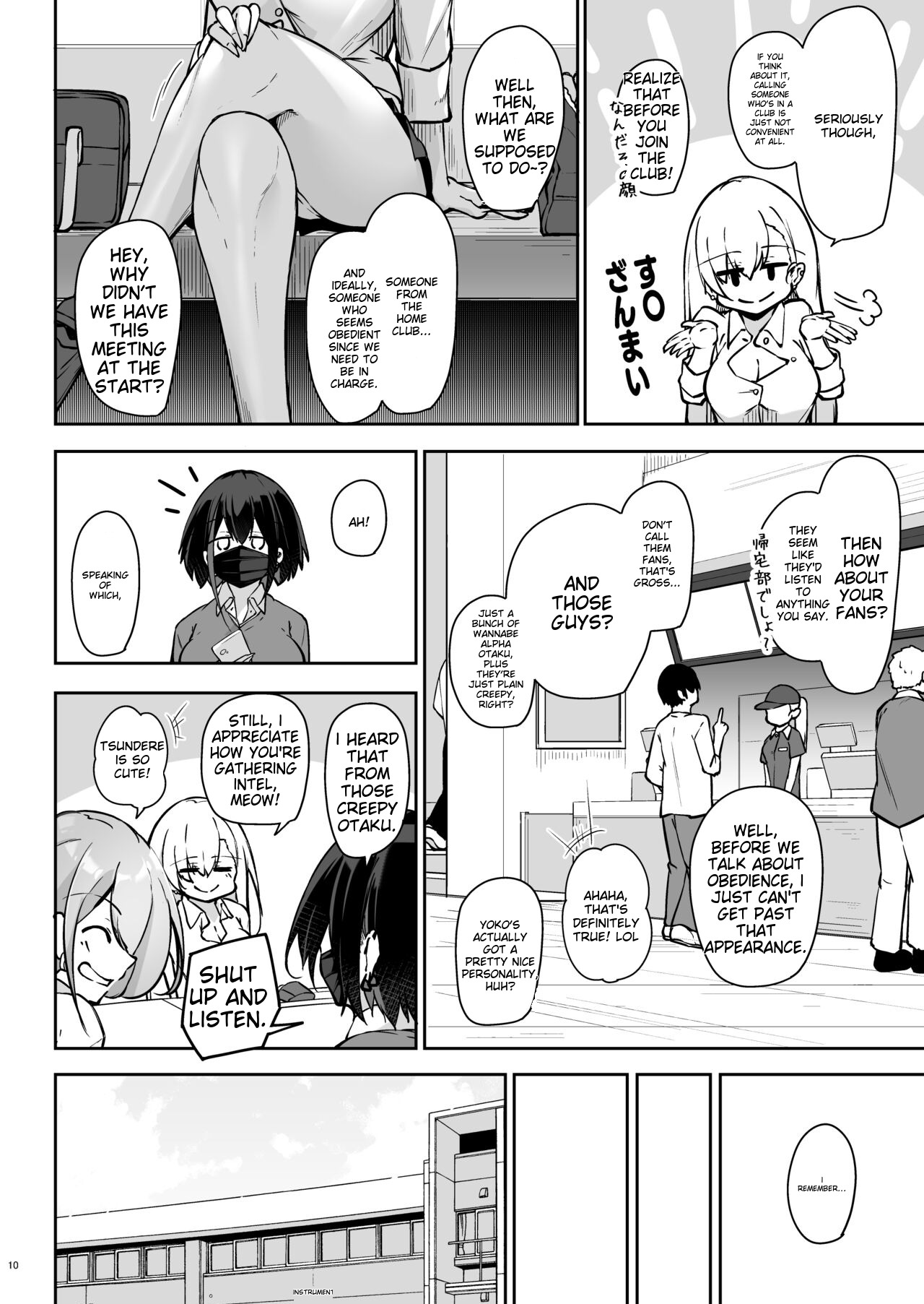 Doukyuusei Gal 3 Nin-gumi to… page 9 full