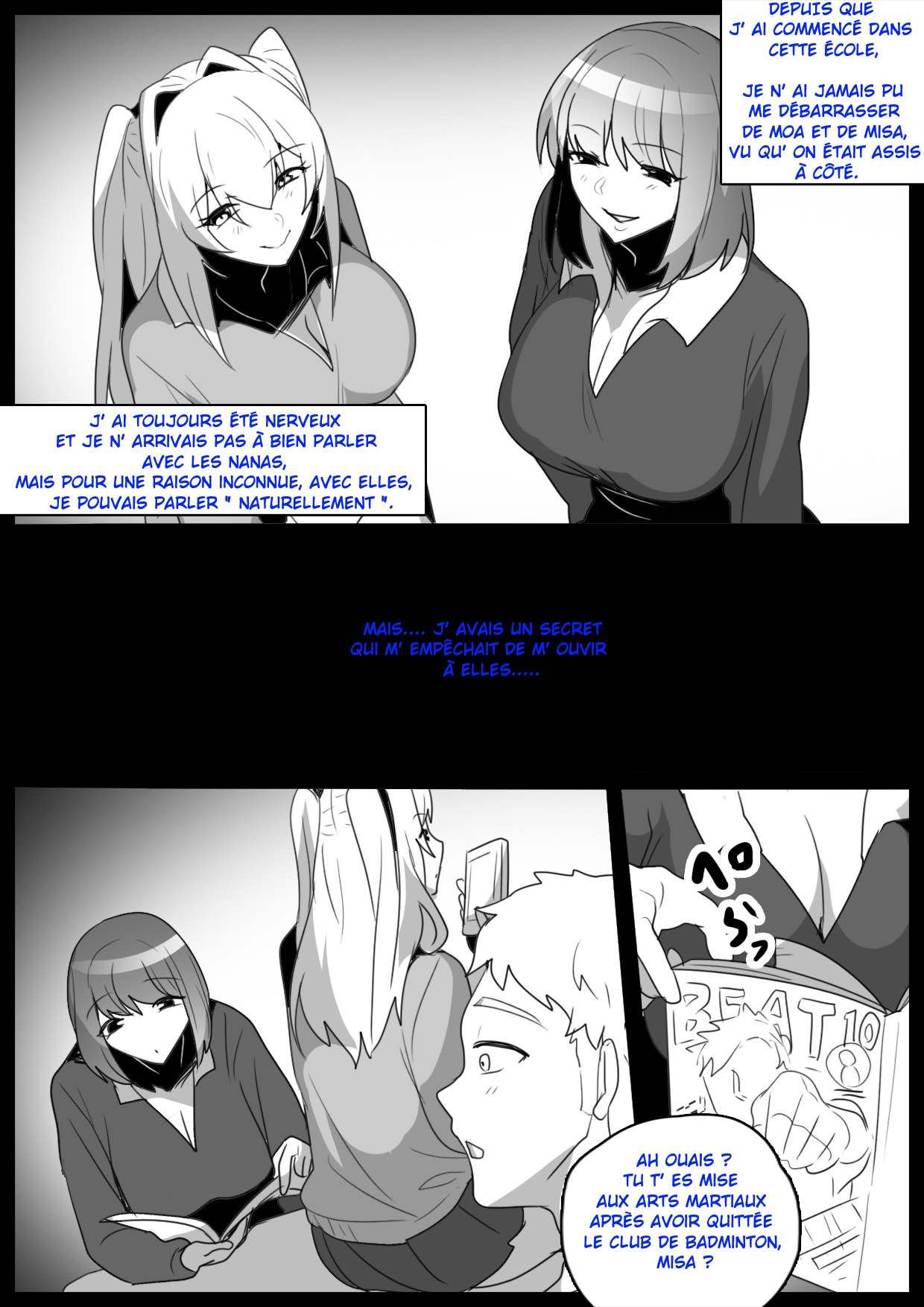 - Je suis devenu l'esclave, un vrai punching-ball par deux filles de ma classe qui ont découvert que j'étais masochiste. - - page 2 full
