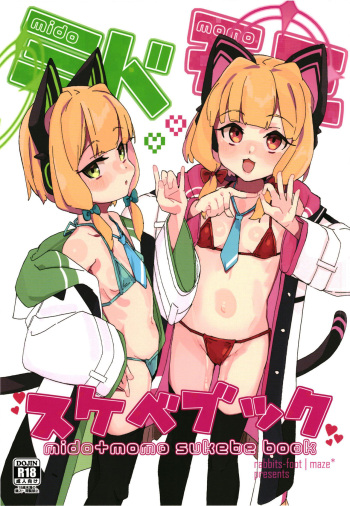 [Rabbit's Foot (maze)] Mido+Momo Sukebe Book (Blue Archive) [Digital] cover