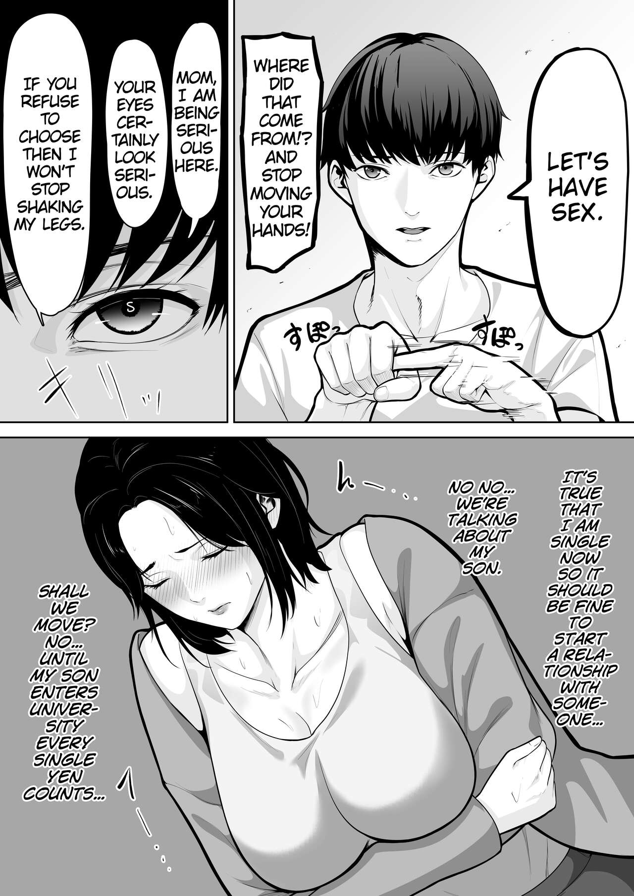Okaa-san de Sumasushikanakute | There's No Choice But Make Do With My Mom page 5 full