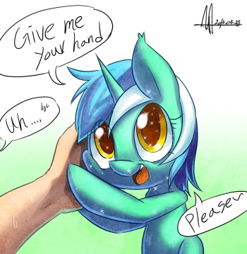 Lyra Heartstring's Human Fetish cover