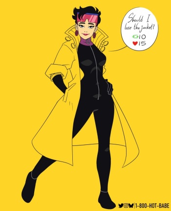 [1800HOTBABE] - x-men - Jubilee strip game cover
