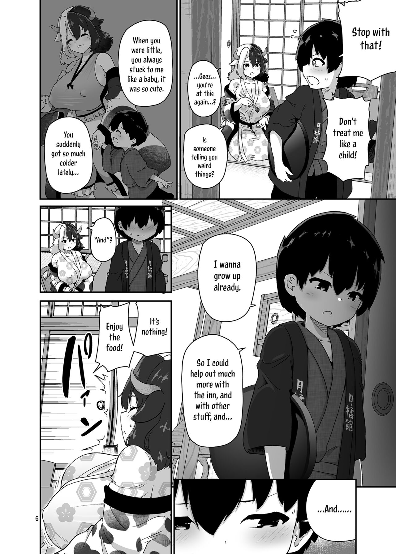 Kodomo Milk to Otona Pyuppyu  - Kids milk&Adult ejaculation page 6 full
