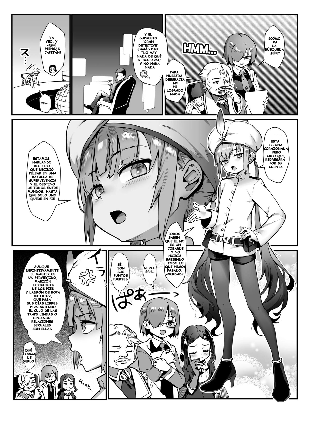 Captain Nemo to Nakadashi Dairankou  Decensored page 7 full