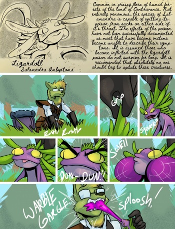 [TheBigBadWolf] Tenkoman Comic: Down with the Sickness (ongoing) cover