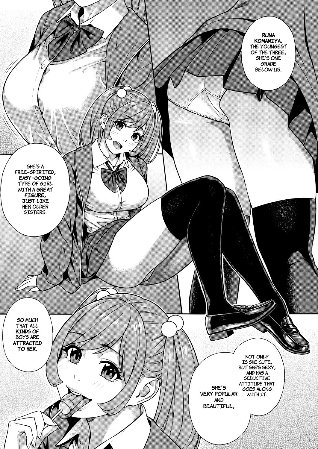 Bitch Gal Sanshimal Harem Sakusei Ch. 1 | Making a Harem of the Three Bitchy Gal Sisters - Episode 1 page 7 full