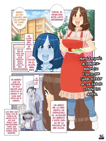 [maple-go] Furoagari Mama - Hakuchuu no Yokujou Jitaku Rape ni Modaenagara mo Kanjtie Shimau Bijinzuma [Spanish] [KnightsMighty] cover