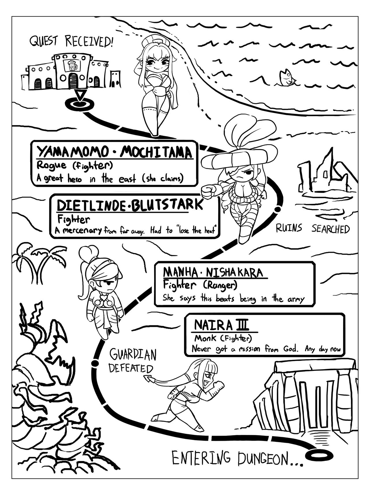 Dungeon Creeps page 2 full
