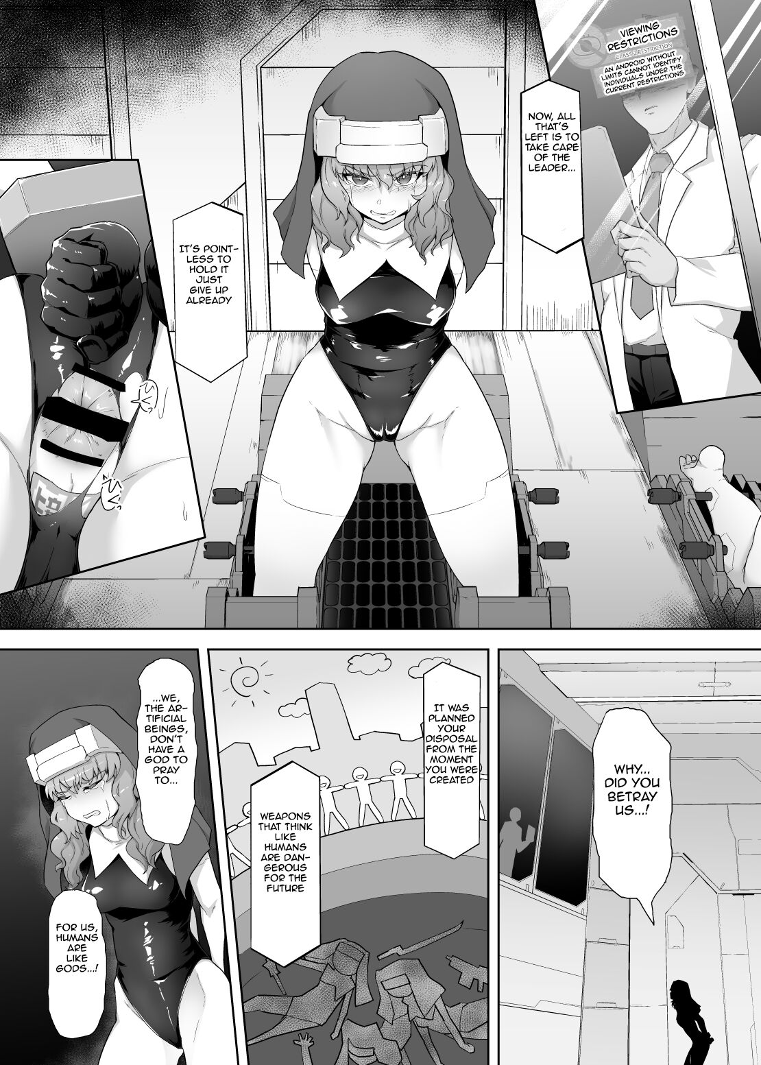 Jinkaku Haisetsu Android ~Jinrui no Tame ni Tatakatta no ni Youzumi Haiki Shobun~ | Personality Disposal Android ~Fought for Humanity, Only to Be Thrown Away~ page 9 full