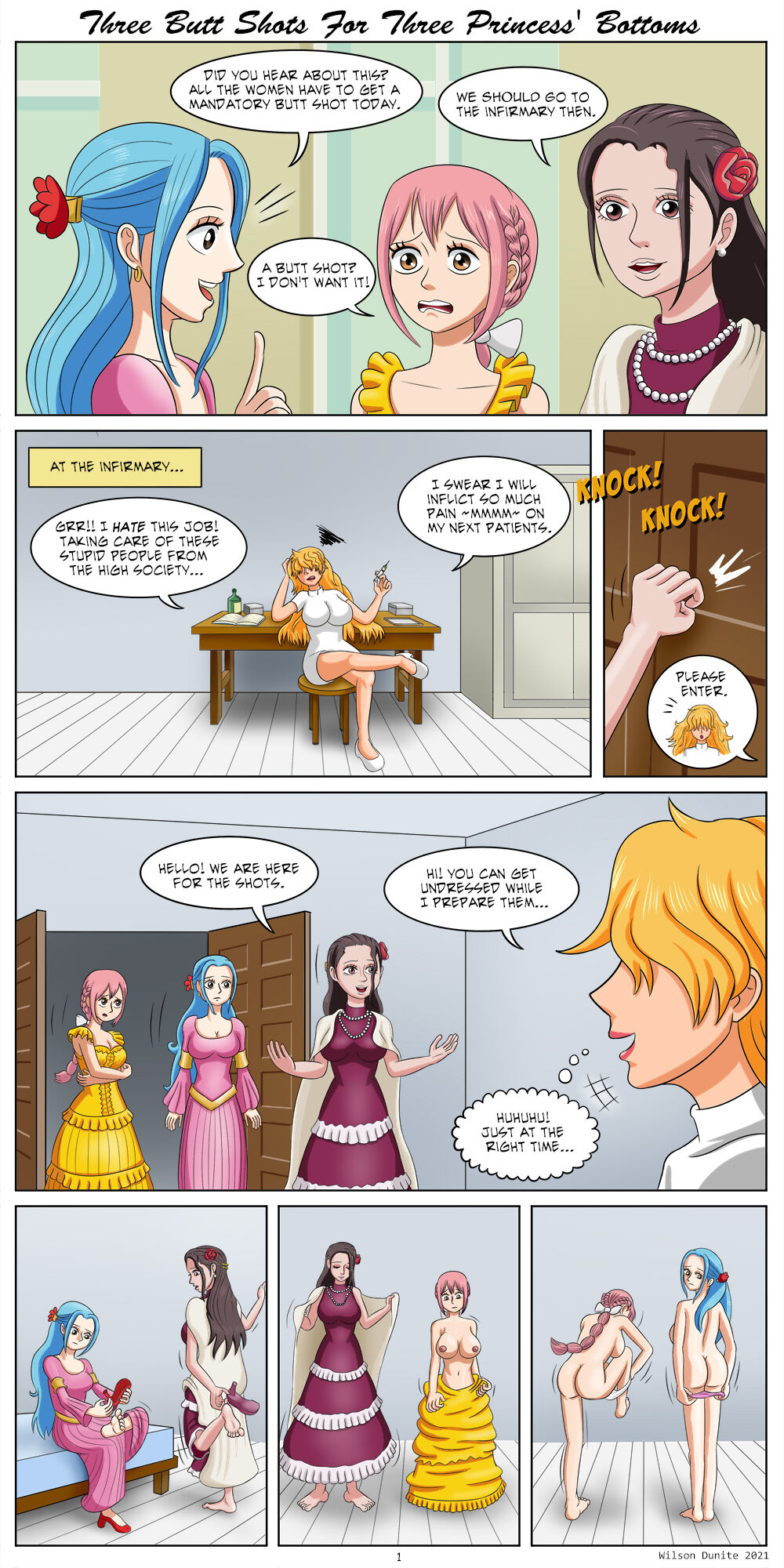 Three Shots page 1 full