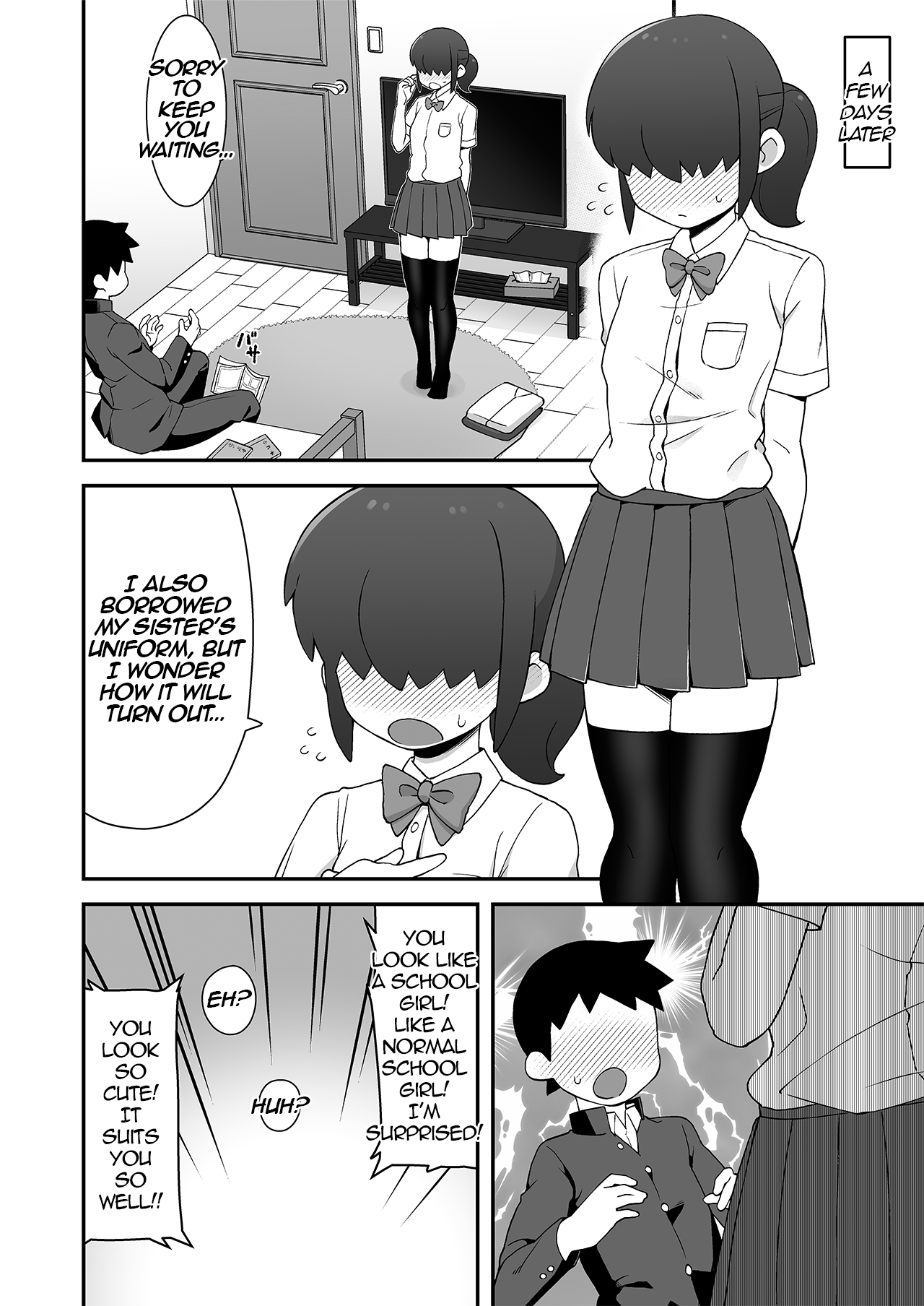 Shinyuu ni Jidori Okucchatta!! | I Sent a Selfie to My Best Friend!! page 11 full