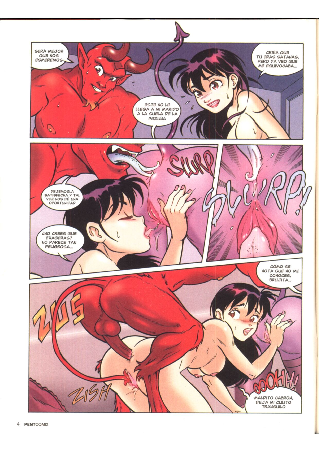 Penthouse Comix #70 page 4 full