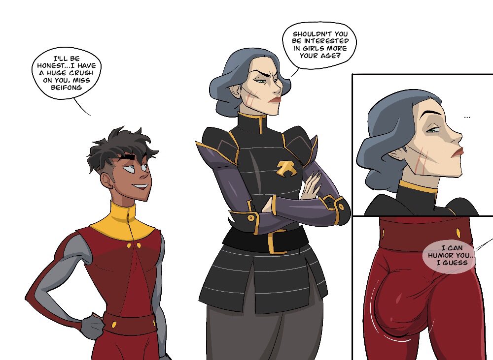 Lin Beifong x Kai page 1 full