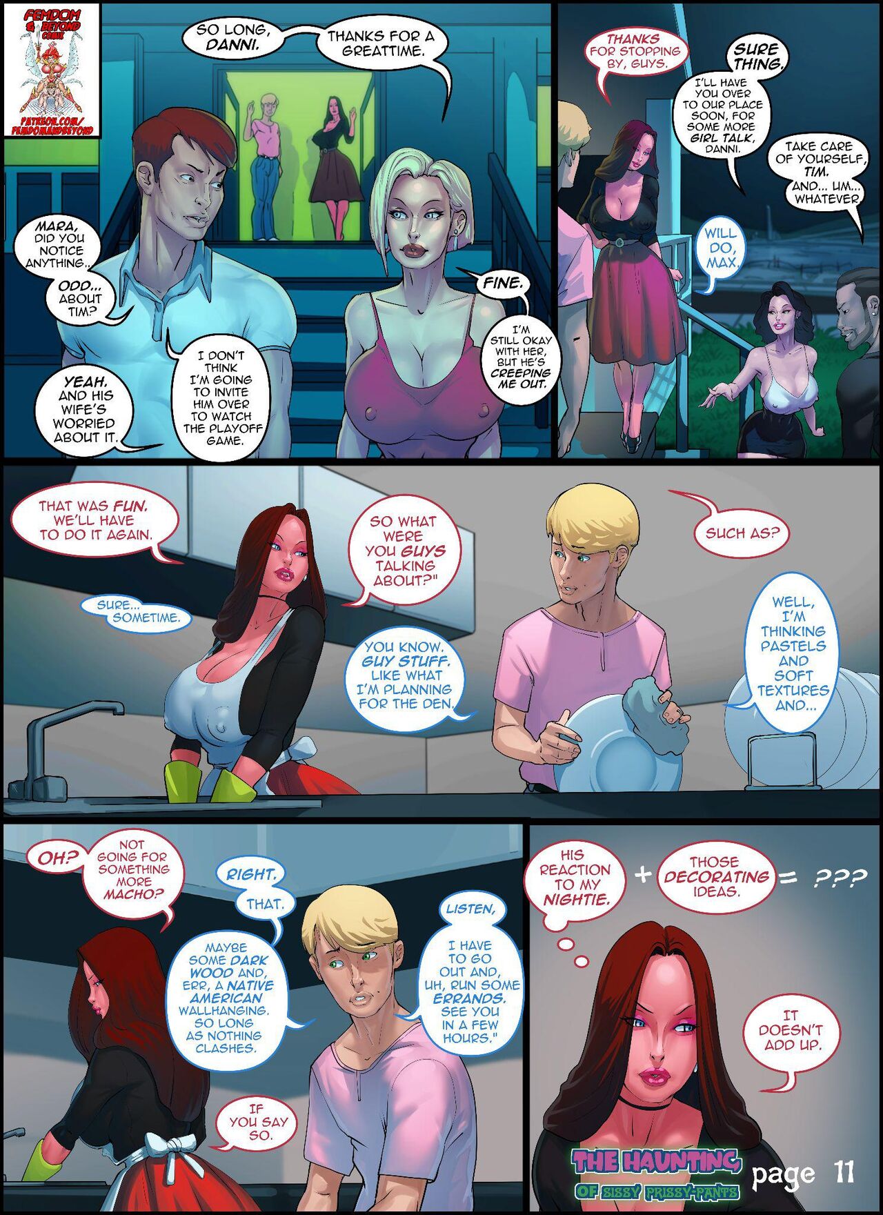 The Haunting of Prissy Sissy Pants page 12 full