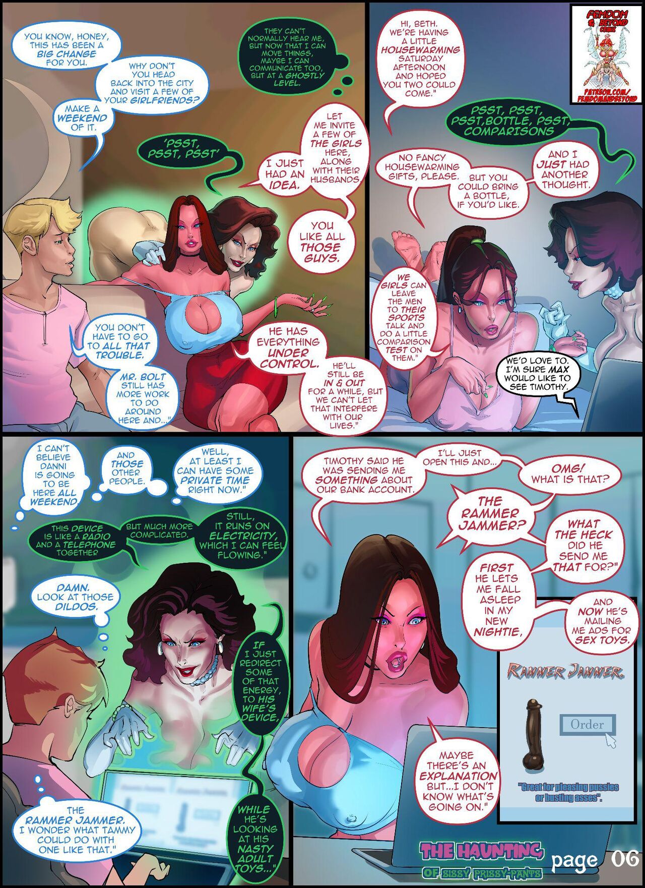 The Haunting of Prissy Sissy Pants page 7 full