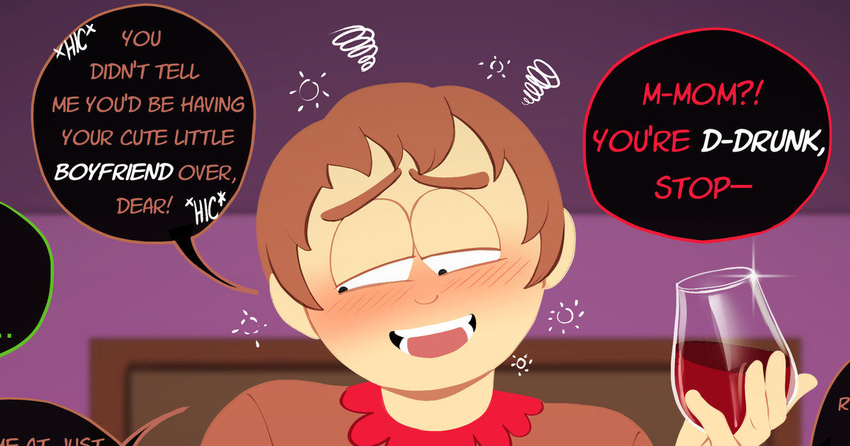 Drunk Sharon page 1 full