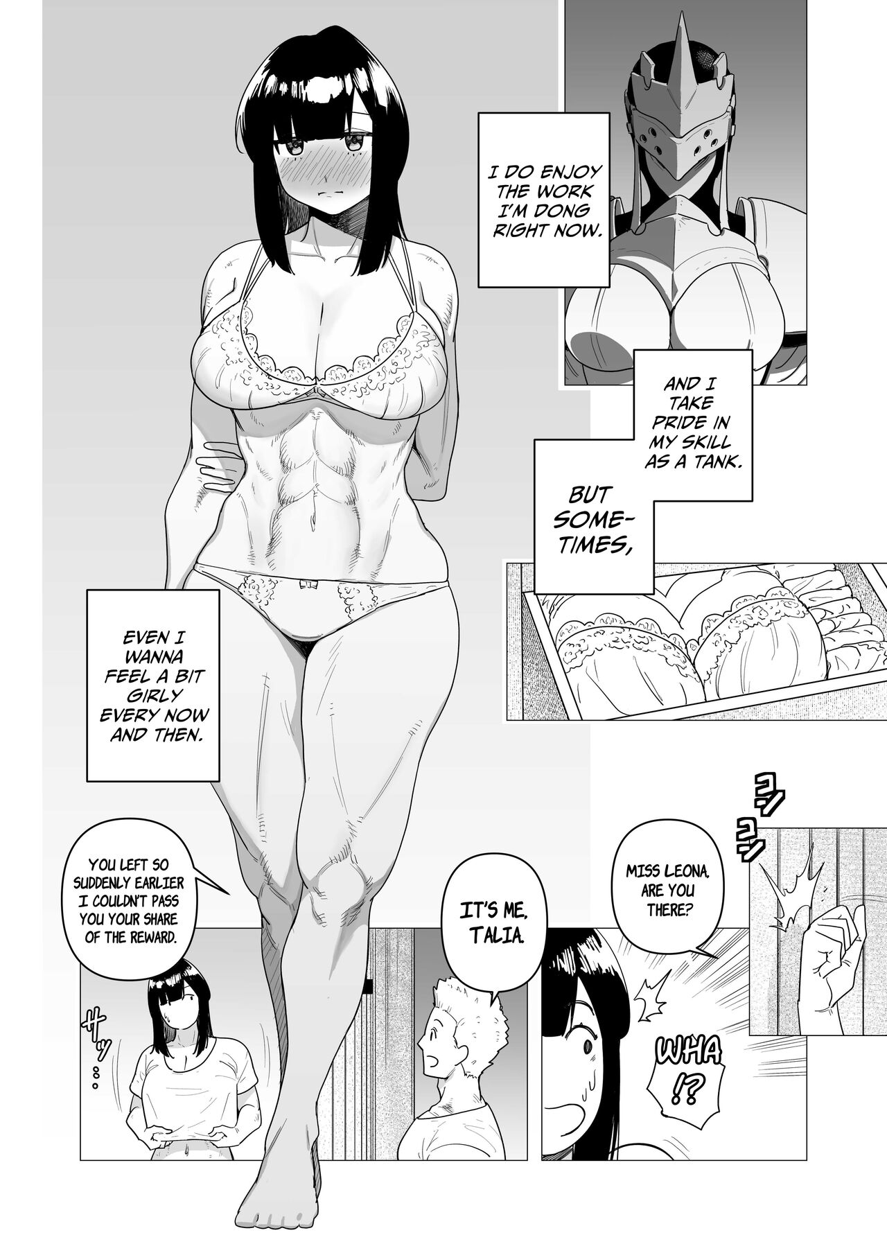 Tank Onna Kishi wa Dakaretai. | The Tank Knight Wants To Be Fucked. page 5 full