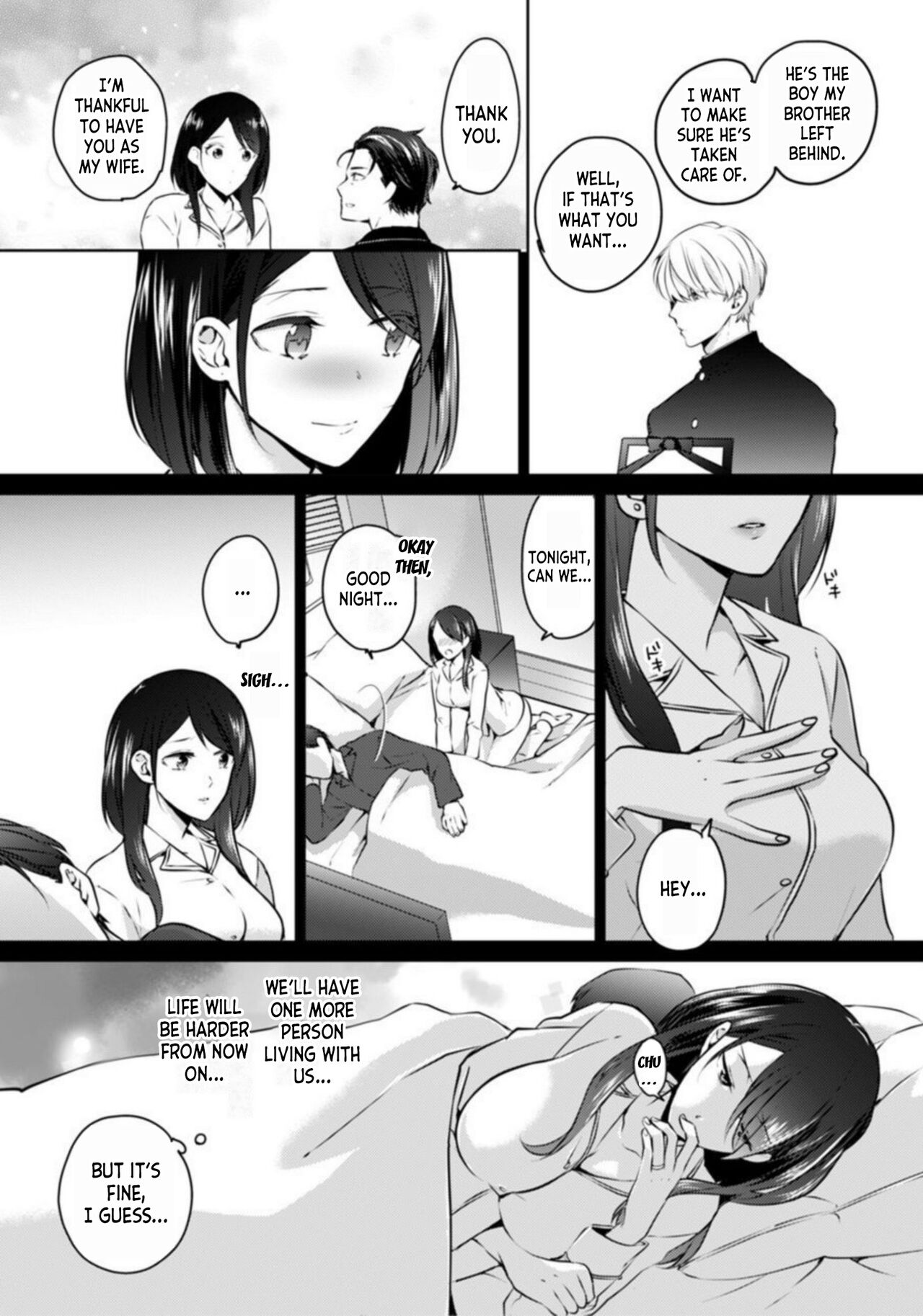 Oi Ni Netorare Deisui Ecchi "Irerareta dake de… Oku made Iccha...u!" 1 | Drunken NTR Sex with my Nephew "I came deep inside when he put it inside me..." Ch. 1 page 12 full