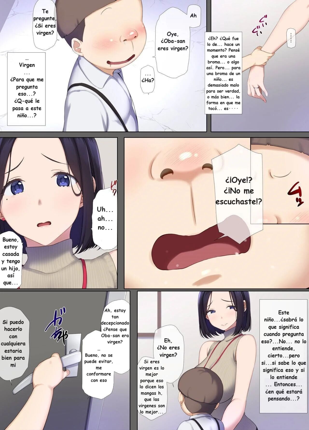 Hitozuma OL no Oshigoto wa Shachou no Musuko no Seishori Benki desu | El Trabajo de una Oficinista Casada es Servir como un Urinario del Cuidado Sexual para el Hijo del Presidente page 12 full