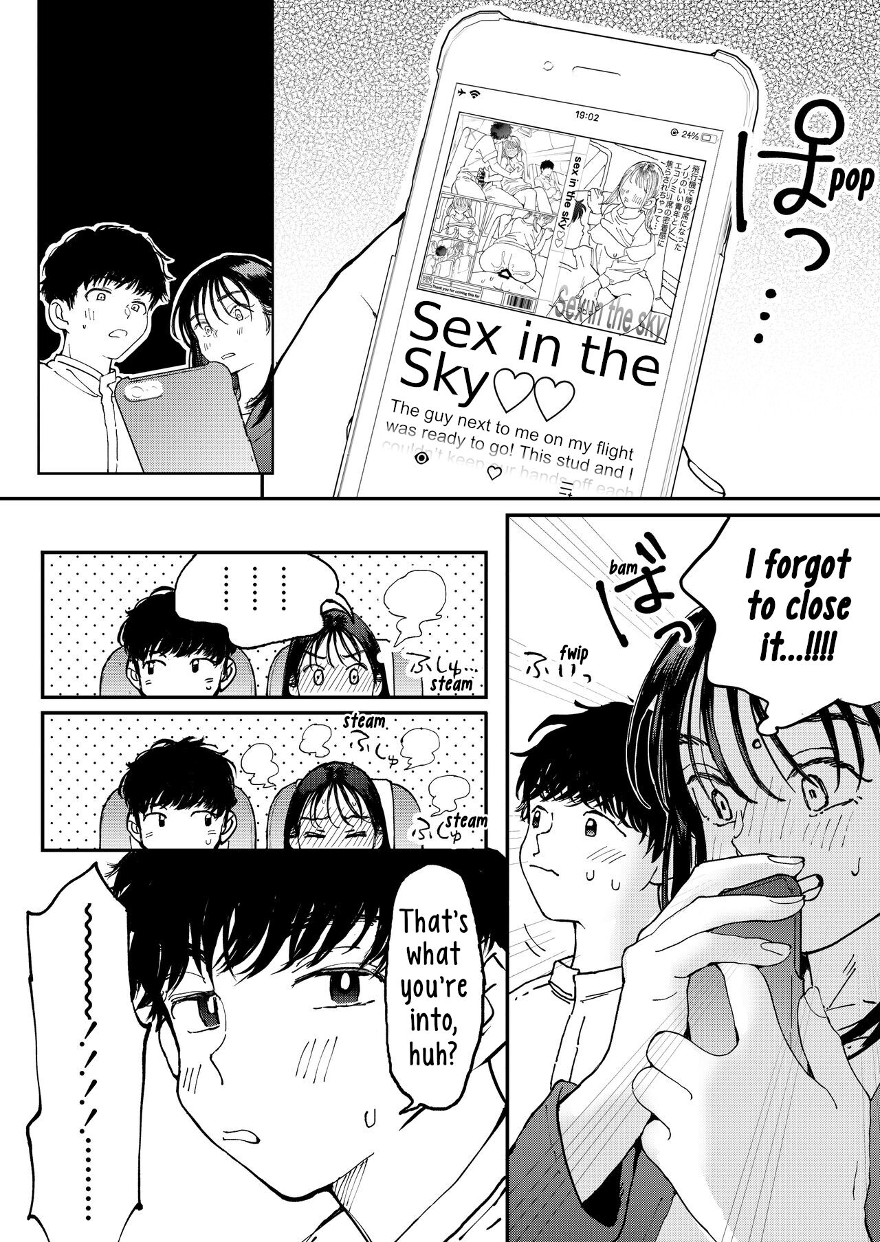 Muramura OL-san wa Hikouki no Naka demo Seiyoku o Mitashitai | Horny OL-san, even on an Airplane, Wants To Satisfy Her Sexual Desires page 11 full