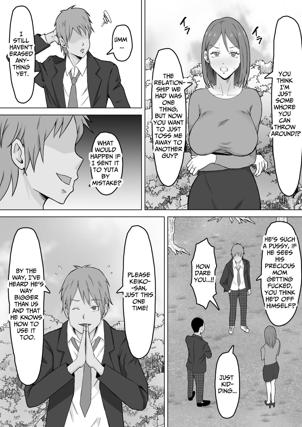 Haha Banare 2 - They cuckold my mother | Mom's Separation 2 page 12 full