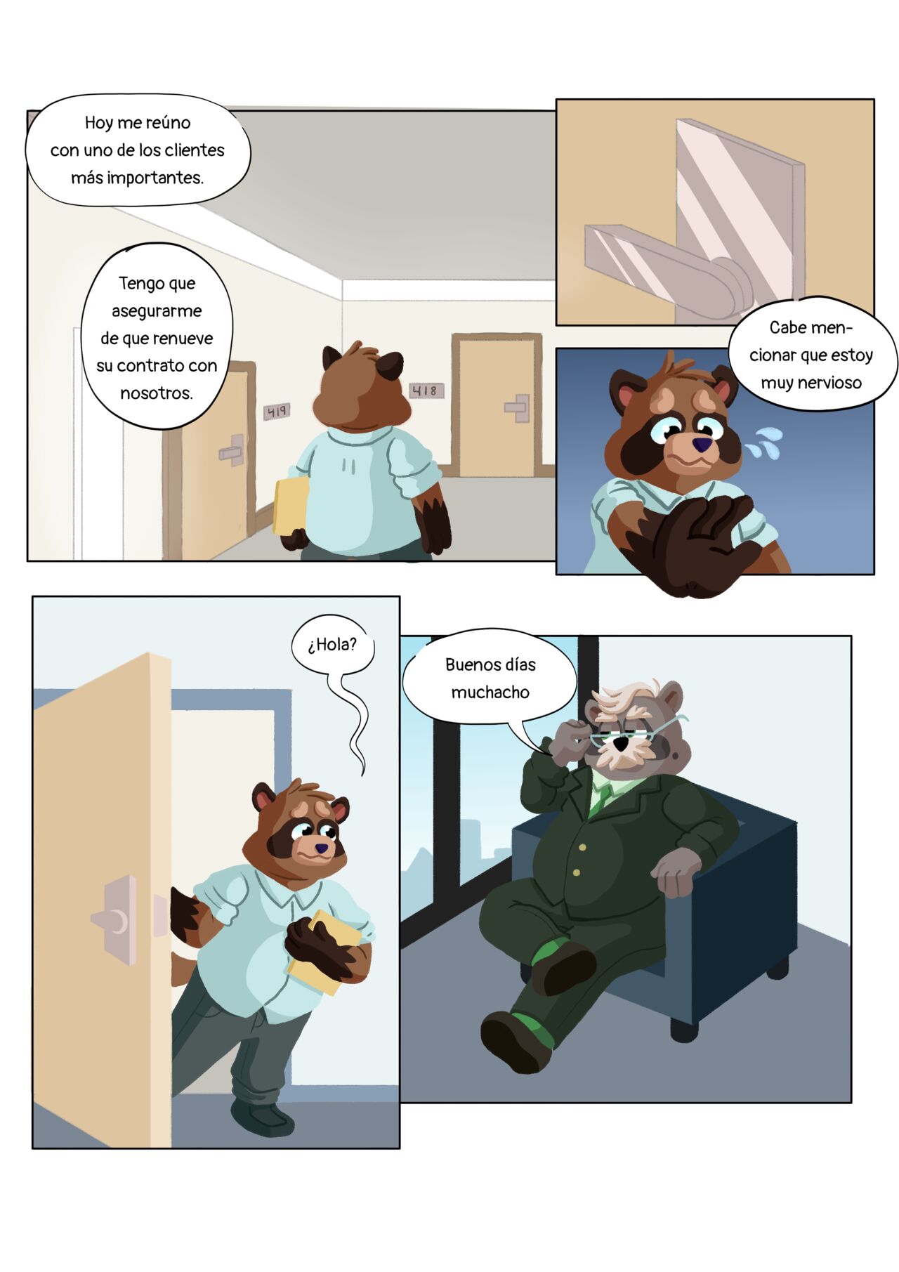 Renew the Contract / Renovando el Contrato page 1 full