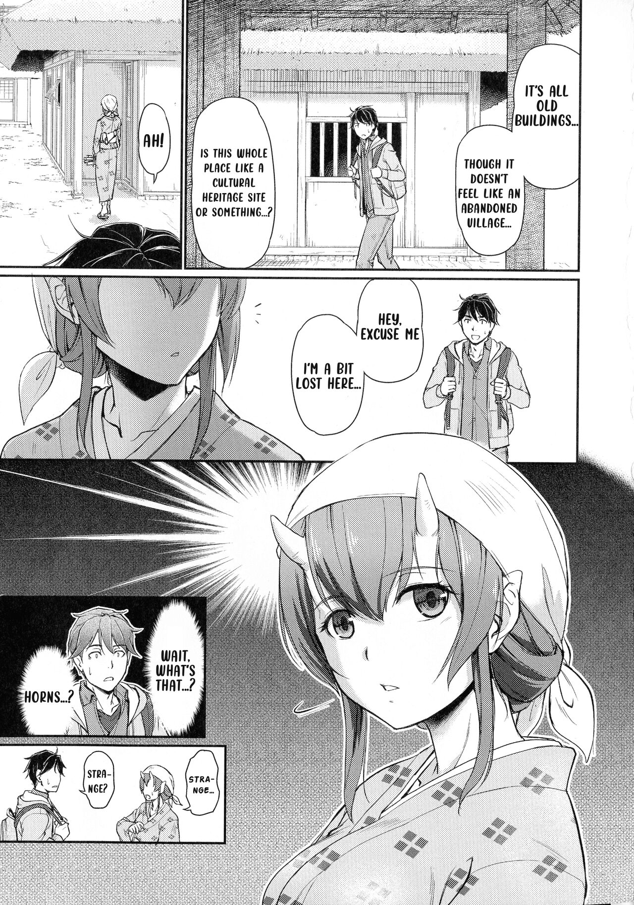 Oni Harame Kijo Mura ni Mayoikonda Otoko no Hanashi Ch. 1 page 11 full