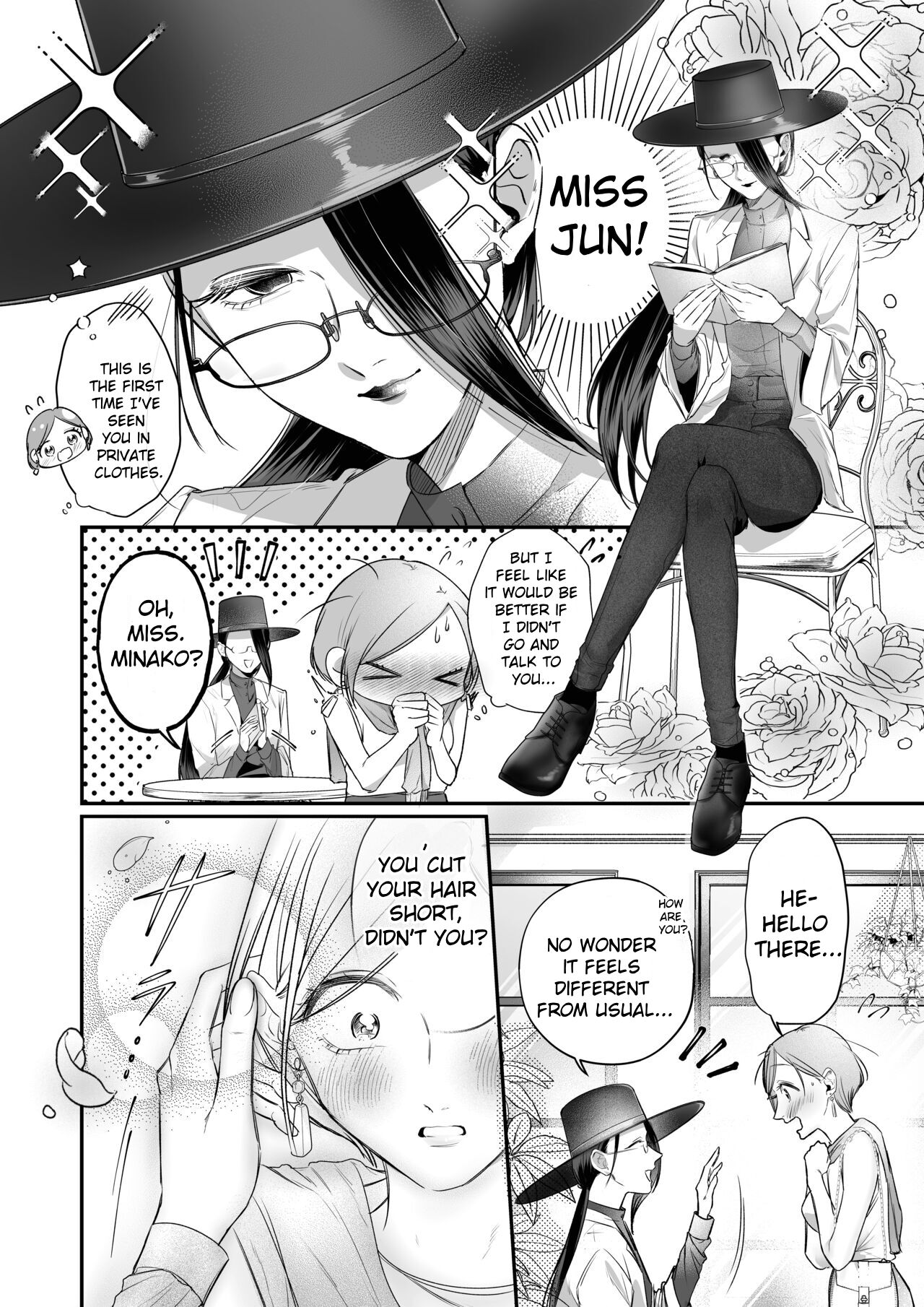 A story about a tired woman being beaten by an erotic woman. page 3 full