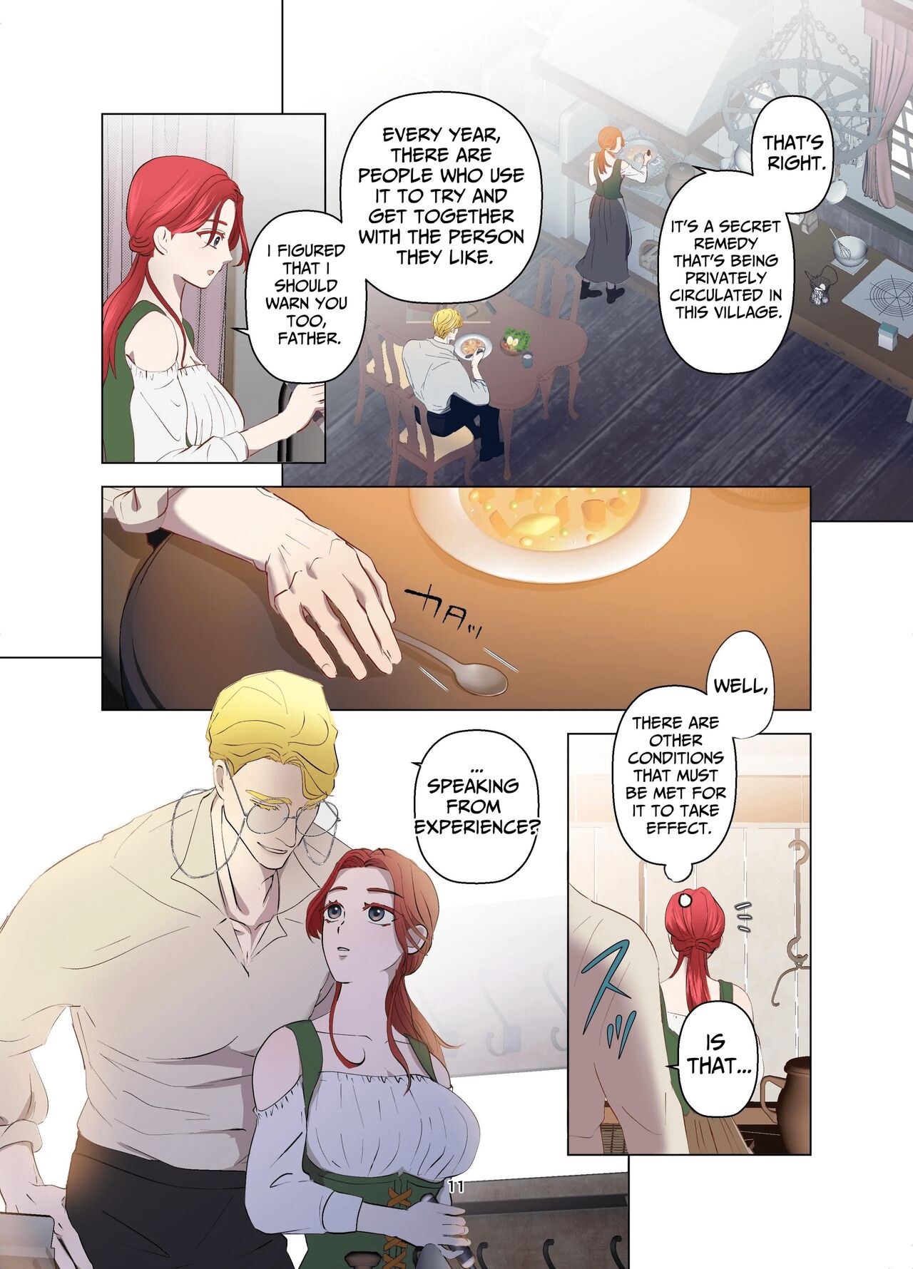 Yomeki okure-mura Musume wa Shinpu-sama no Dekiai kara nige rarenai | Village Woman Who Missed Her Chance At Marriage Cannot Escape From The Infatuated Priest page 12 full