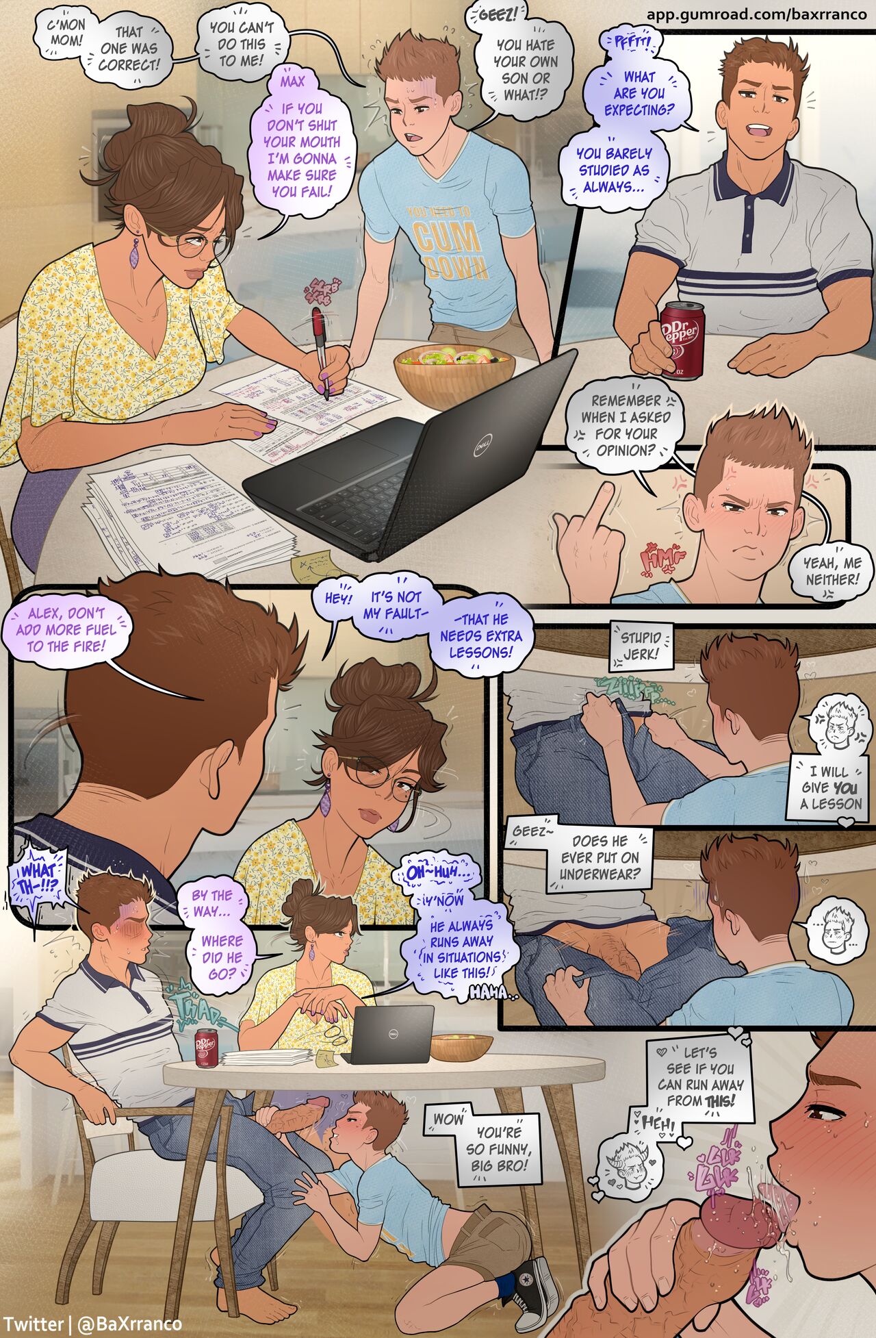 Right under my salad!? page 1 full
