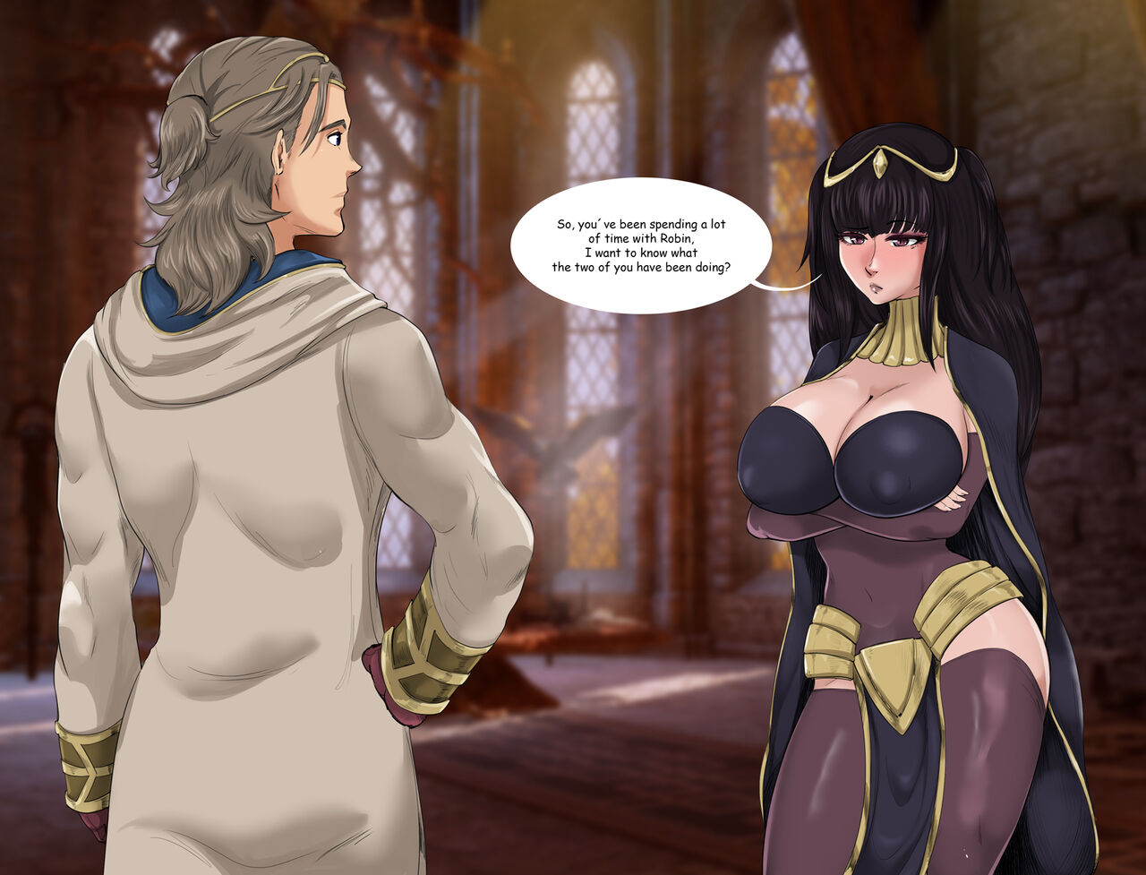 Tharja and Robin x summoner page 1 full