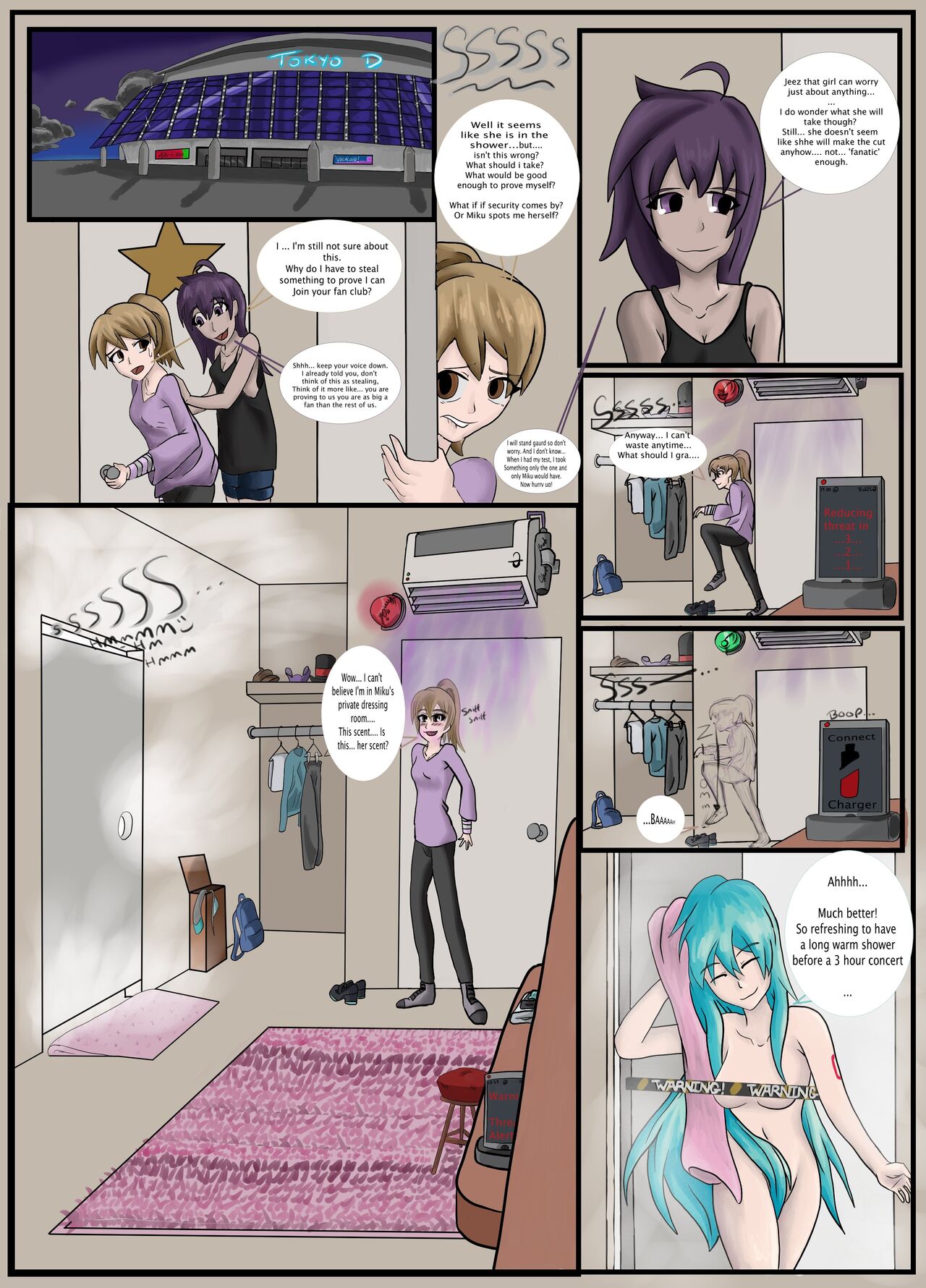 To support your Idol page 1 full