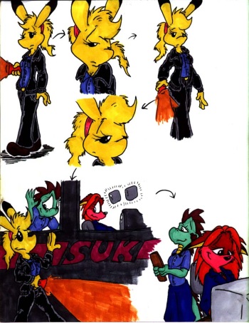 [David Hopkins] Untitled Comic cover
