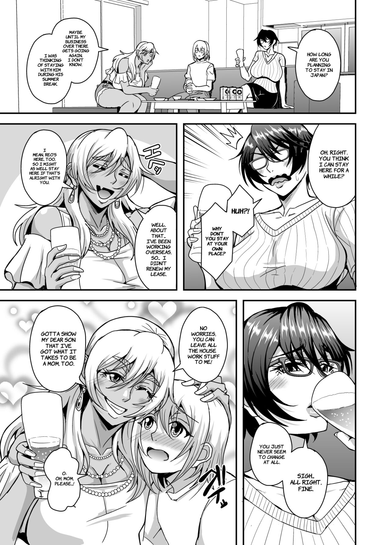 Arofour Dokushin BariCare Oba-san ga Yuujin no Musuko demo Aru Toshishita Danshi to no Kankei ni Hamaru Hanashi 3 Boshisoukan Hen page 4 full