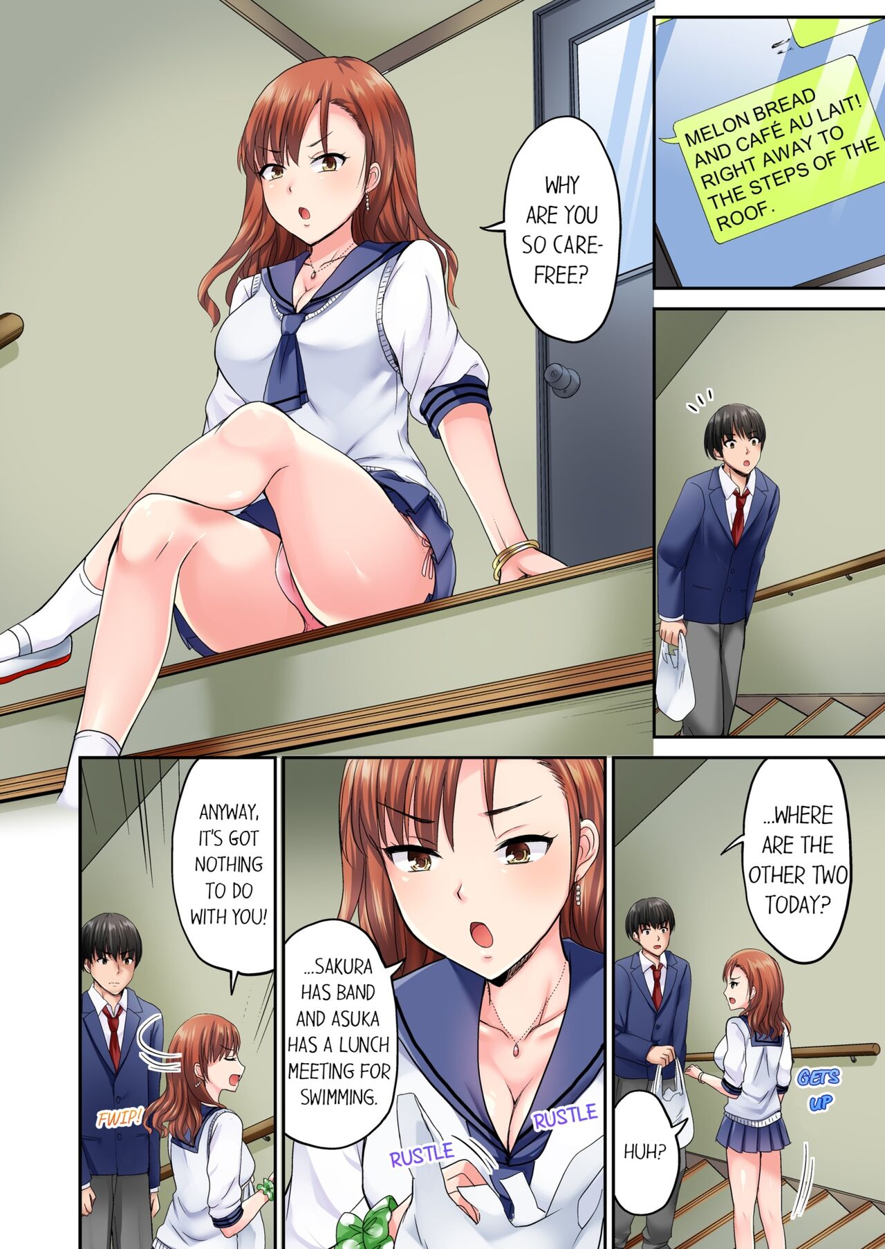 Pashiri no Shita Teku, Yabaitte... ~ Ebi Sori Iki Suru Namaiki Gyaru 1 | Bullied Boy's Tongue Revenge 1 page 11 full