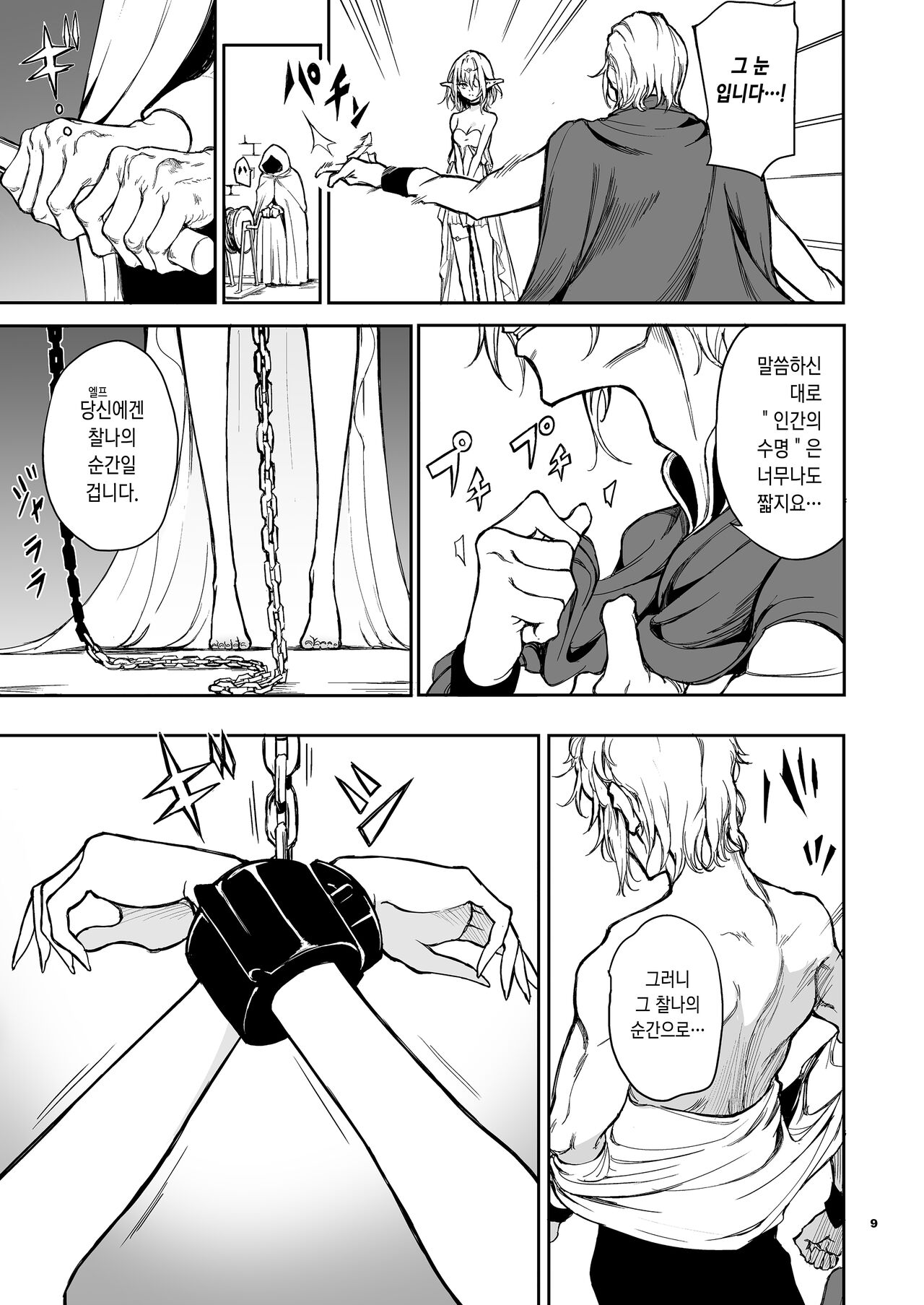 ELF Education - Boukoku no Mist | 엘프 교육 - 망국의 미스트 page 9 full