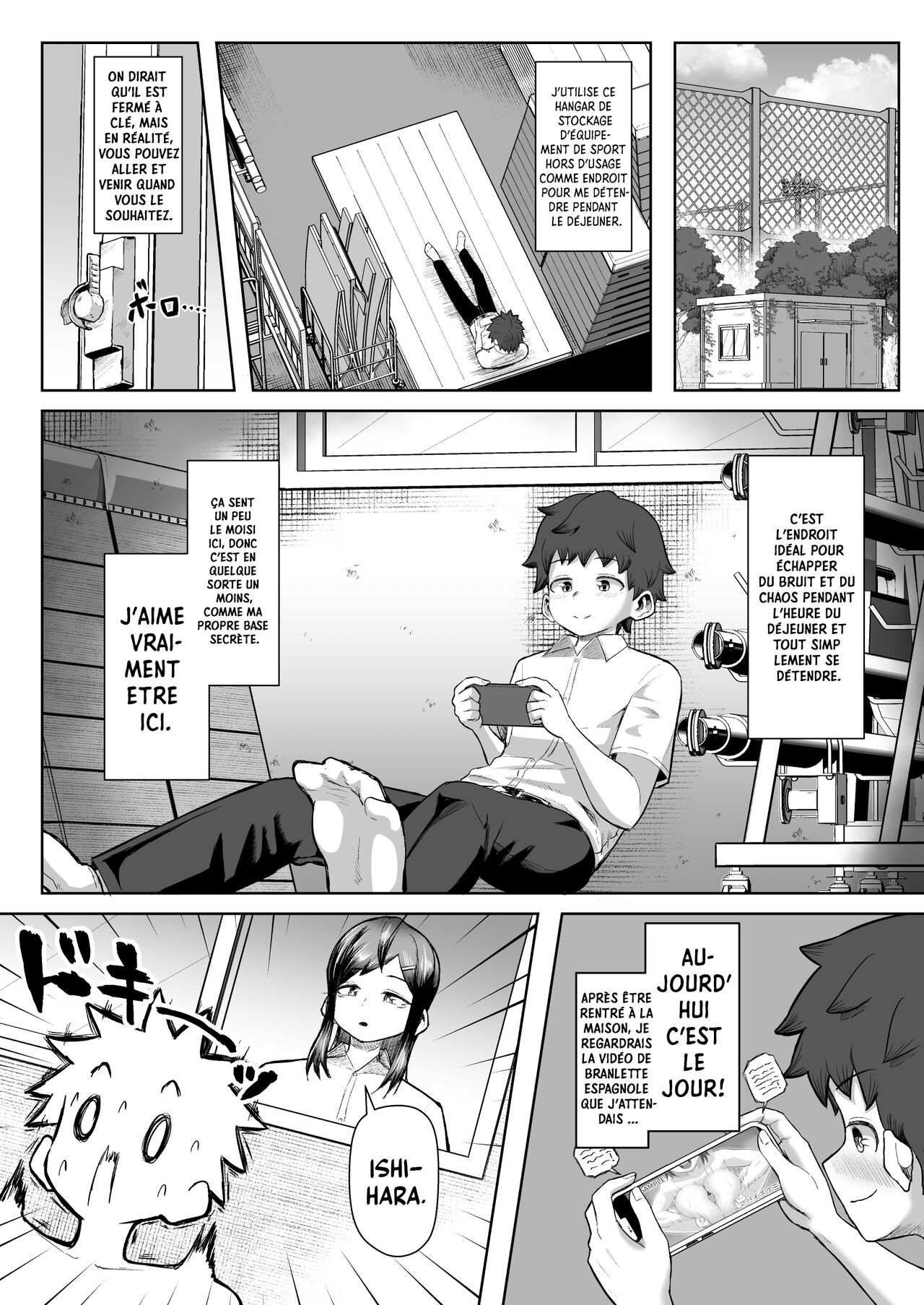 Naze ka Paizuri Shite Kureru Classmate page 4 full