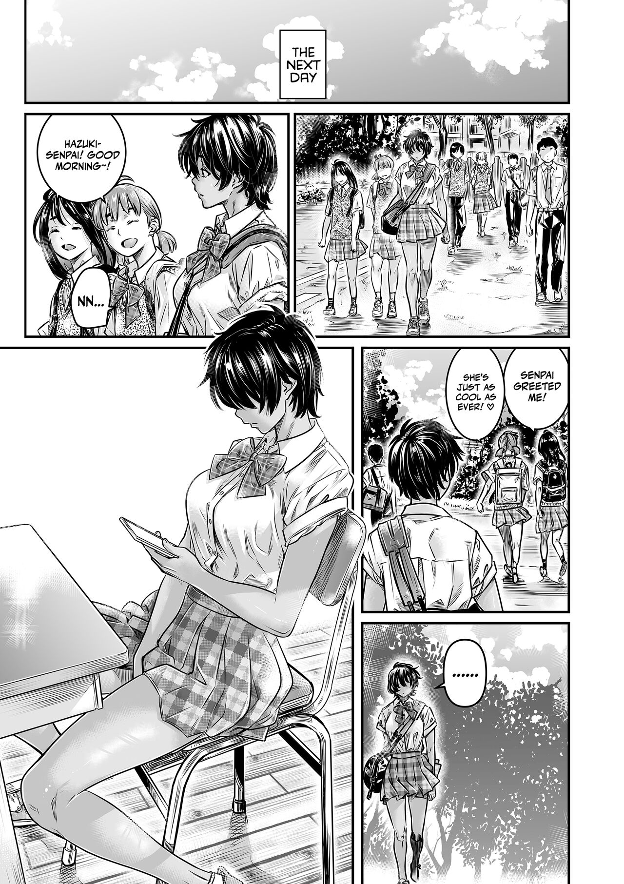 Shinchou 175cm no Rikujou Joshi | A 175cm-Tall Track-and-Field Girl Wants to Run with Her Male Kouhai's Semen Inside Her page 10 full