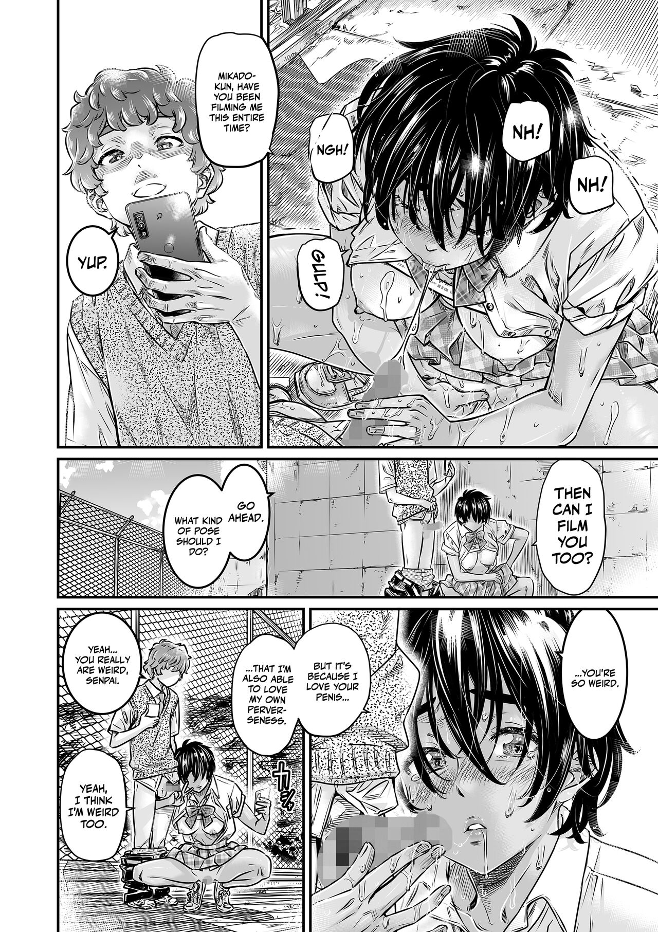Shinchou 175cm no Rikujou Joshi | A 175cm-Tall Track-and-Field Girl Wants to Run with Her Male Kouhai's Semen Inside Her page 9 full